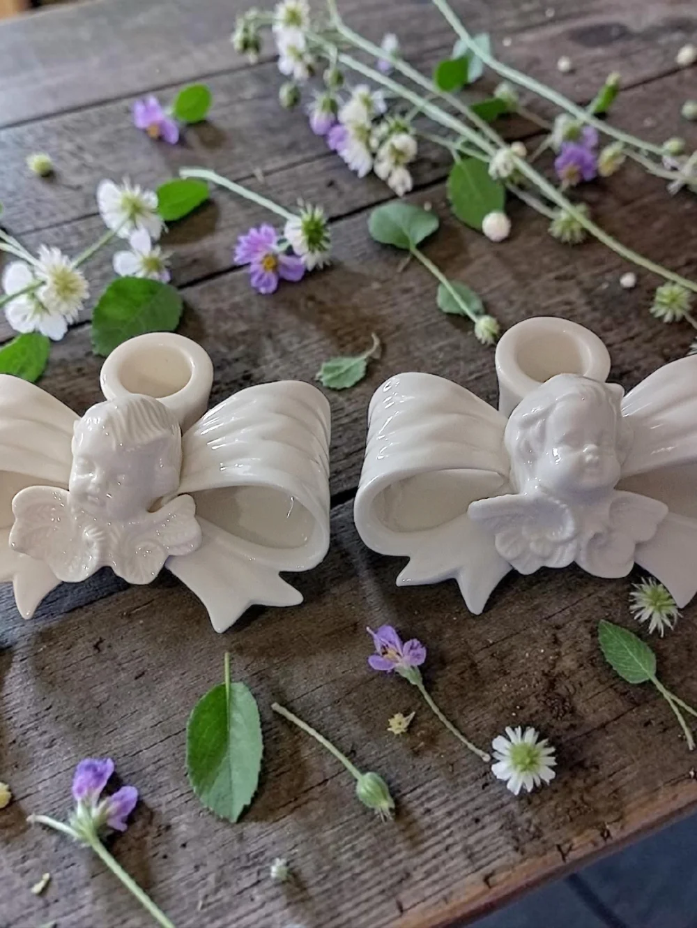 Vintage cherub angel